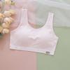 Roupa Íntima Esportiva de Desenvolvimento para Meninas Estudantes do Ensino Fundamental e Médio à Prova de Choque para Corrida Colete Fino de Verão para Meninas de 14 anos 15 anos