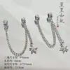 Cadena de accesorio de tres vías borla que conserva el color mariposa materiales hechos a mano con cuentas pulsera pulsera accesorios de joyería Jinhua Wulei Guang
