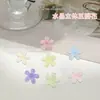 Joias para Unhas Artísticas Flor de Cinco Pétalas Transparente Fresca de Gelo Ins Flores Pequenas Coloridas Brancas Rosas Azuis Diamantes para Unhas Vestíveis
