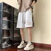 Pantalones Cortos Pesados Retro Americanos para Hombre Verano Nuevo Diseño Sentido Nicho Costuras Sueltos Talla Grande Casual