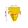 30622764 30640897 es adecuado para clip sujetador de moldura lateral Volvo V90 S90 XC90