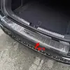 Adequado para Audi 26 Audi A6L placa de proteção traseira tira de soleira, espelho retrovisor em forma de buzina, adesivo de modificação de maçaneta de porta ABS M