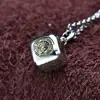 Collar de plata de ley 925 con colgante de tamiz hefengmei Seiko para hombre, accesorios de nicho de lujo ligero a la moda para hombre