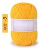 Lana de algodón lechoso de cuatro hebras al por mayor hilo para muñecas de 4 hebras algodón coreano hilo mediano delgado bebé niños hilo para crochet hilo para tejido a mano