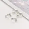 17*13mm clip para oreja en forma de U de cobre sin perforación anti-dolor material de accesorios clip para oreja pequeño colgante invisible con sentido avanzado