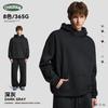 Ropa de Hombre Transfronteriza Lujo Ligero Gama Alta Sudadera de Terciopelo para Hombre Color Sólido Holgada Casual Sudadera con Capucha Marca de Tendencia Stock Listo Mayoreo