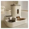Alimentador Automático Perro Gato Tazón Mascota Almacenamiento Dispensador Contenedor