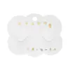 Tarjeta de Pasador de Pelo Nube Blanca de PVC Hecha a Mano Yiwu Papel para Tarjeta de Pasador Nube Plástico PVC Accesorio Etiqueta Colgante Venta al por Mayor
