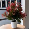 Simulação de plantas verdes de venda quente transfronteiriça, flores criativas em vasos multicoloridos, decoração de casa, simulação de flores, mini bonsai, geração