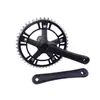 46T-170MM Pedivela de Bicicleta Pedivela de Bicicleta de Montanha Roda Dentada de Triciclo Peças de Bicicleta Zero