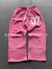 Moda Europeia e Americana Moda Americana Amazon Atacado Transfronteiriço Estampa de Letras 07 Calças Estampadas Largas Marca de Moda Masculina e Feminina Calças