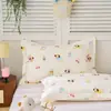 Funda de Almohada Nueva Estilo 2026 de Algodón Puro con Estampado Fresco en Varios Tamaños para Niños y Estudiantes Funda de Almohada Individual de Algodón Puro