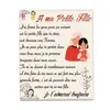Regalo para Mamá Lana Festivo Hija Franela Manta de Sofá Manta de Pie Manta Sábanas Sobre Amazon