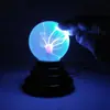 Lâmpada Ativada por Voz USB Mais Vendida da Amazon Bola Eletrostática Plasma Luz Noturna Mágica Alimentada por USB 5V Universal para o Mundo