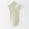 Calcetines Cortos para Mujer, Anti-Pilling, Algodón, Malla Fina de Verano, Calcetines Invisibles Tipo Barco, Absorbentes de Sudor, Calcetines de Tubo Corto para Primavera y Otoño