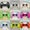 Adecuado para funda protectora de silicona para mando de juego PS5 de Black Myth Wukong con punto antideslizante camuflaje de color puro mezclado inalámbrico
