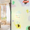 Decoración del Hogar Transfronteriza Película Adhesiva de PVC para Vidrio Parasol Adhesivo para Ventana de Baño Puerta de Vidrio Adhesivo de Impresión Estéreo