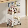 Estante de Almacenamiento para Escritorio de Snacks Sala de Estar Mesa de Comedor Encimera Estante de Almacenamiento en Capas Aparador Organizador de Mesa para Encimera Portavasos