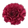 Flor de Cinta Clavel Tela Flores Plegadas Hechas a Mano DIY Pasadores para el Cabello de Niños Diademas Ropa Zapatos y Sombreros Accesorios de Flores