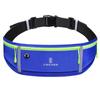 Bolsa de Cintura com Zíper e Três Bolsos para Fitness ao Ar Livre, Corrida, Ciclismo, À Prova de Suor, À Prova de Umidade, Armazenamento Portátil, Bolsa Impermeável para Celular