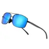Gafas de Sol Polarizadas Rectangulares con Visera Protectora de Moda para Hombres y Mujeres Gafas de Sol Retro Adecuadas para Conducir Pesca