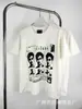Hesito os Ricos Segunda Geração Bonitos High Street Erd Manga Curta Atacado Transfronteiriço Soltos Casuais Tops Camisetas para Homens e Mulheres Verão