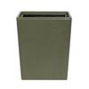 Traje de oficina de estilo nórdico simple bandeja para hacer cuero portalápices caja para notas adecuada para el hogar bote de basura de PU