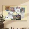 Parede de Fotos Sem Prego Feltro Quadro de Mensagens Decoração Casa Criativa Quarto Sala de Estar Parede Quadro de Cortiça Parede de Fotos