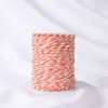Rolo de Fio para Bolinho de Arroz 1,5mm Decoração de Feriado DIY Corda Tecida à Mão Fio para Bolinho de Arroz Embalagem Colorida Material de Embalagem Atacado