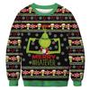 Moda Quente Tendência Transfronteiriça Estampa Digital Gola Redonda Moletom Natal Estampa 3D Moletom Gola Redonda Manga Longa Moletom