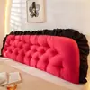 Cojín de Cabecera Bolsa Suave Almohada de Cama Dormitorio Lectura Grande Cojín de Respaldo Almohada Niñas Dormir Sofá Protector de Cintura Venta al por Mayor