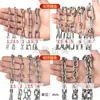 Cadena cadena de acero inoxidable 201 eslabón corto eslabón largo elevación colgar etiqueta protector de luz columpio para perro mascota secado de ropa cadena de hierro galvanizado