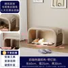Banqueta para Cambiar Zapatos en la Entrada, Banqueta para Zapatos Estilo Vintage de Lujo Ligero de Gama Alta, Banco Largo Integrado con Almacenamiento y Asiento para la Entrada