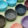 Tigela de comida de silicone para bebês, tigela grande de silicone para alimentação infantil, resistente a quedas e sucção, silicone de grau alimentício para crianças