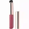 Pincel de Labios Redondo de Silicona Suave Pequeño con Tapa, Pincel de Maquillaje Multifuncional de Mango Corto para Corrector, Pincel de Labios de Silicona para Mezclar Labial