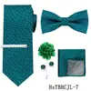 Conjunto de Gravata Masculina, Acessórios para Terno de Negócios, Gravata Vinho de Alta Qualidade com Padrão Paisley, Mais Vendido Transfronteiriço