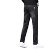 Jeans de Otoño para Hombre 2026 Pantalones Rectos Lavados de Negocios Pantalones Casuales de Gama Alta para Hombre Venta al por Mayor