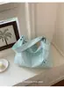 Bolso Popular de un Solo Hombro para Debajo del Brazo para Mujeres, Nuevo Modelo 2026, Gran Capacidad, Versátil Casual Bordado Cruzado para Viajar Tote Bag