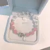 Pulsera de Mariposa con Piedra Ojo de Gato, Diseño de Lujo Ligero Nicho Estilo Ins, Pulsera Nueva de Gama Alta, Regalo para Mejor Amiga, Pulsera Transfronteriza