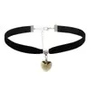 Collar Corto Nuevo de Amazon Transfronterizo Collar Japonés y Coreano Cadena para el Cuello Cadena de Clavícula Collar con Borla para Mujer Correa Dulce para el Cuello