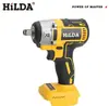 Pistola de Aire de Doble Propósito Sin Escobillas de Alta Potencia Transfronteriza, Llave de Impacto con Carga Inalámbrica, Llave Eléctrica de Batería de Litio para Trabajadores de la Construcción