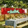 Amazon Transfronterizo Nuevo Banner de Bandera para Fiesta de Navidad Decoraciones de Atmósfera para Escena de Patio Festivo Decoraciones