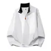 (F8708)Moda Masculina Tendência Versátil para o Festival da Primavera de 2026 com Gola Reversível e Mangas Longas (M-8Xl) - Controle de Preço 96