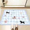 Entrega Transfronteriza Original Dopamina Lindo Entrada de Baño Puerta Cocina Barro de Diatomeas Absorbente de Agua Antideslizante Felpudo Dibujos Animados