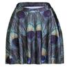 Amazon Wish Moda Femenina Transfronteriza Europea y Americana Falda Plisada con Estampado Digital