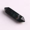 Cerca de 32x8mm Pedra Natural Cristal Bala Hexagonal Pontiagudo Duplo Pilar Pedra de Yoga Pingente de Colar Acessórios de Pedra Crua