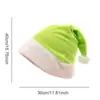 Gorro navideño de felpa corta, gorro navideño para adultos y niños, disfraz de fiesta, suministros de decoración navideña, cantidad mínima de pedido