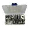DIN7985 Juego de Tornillos Personalizado Exclusivo Transfronterizo Paquete Combinado, Colección Completa de Tornillos, Tornillos de Cabeza Avellanada Phillips, Caja de Tornillos para Bricolaje