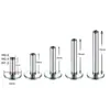 Varilla para Uñas de Labio con Diente Interno de Acero Inoxidable 1.0-1.2mm (14G/16G) Joyería y Accesorios para Piercings de Oreja, Uña y Lengua con Rosca Interna