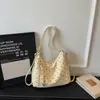 Bolsa de Ombro de Bolinhas Nicho Estilo Coreano Estilo Ins, Bolsa Simples Diária para o Ombro do Trabalhador, Bolsa Transversal Versátil Tendência de Grande Capacidade